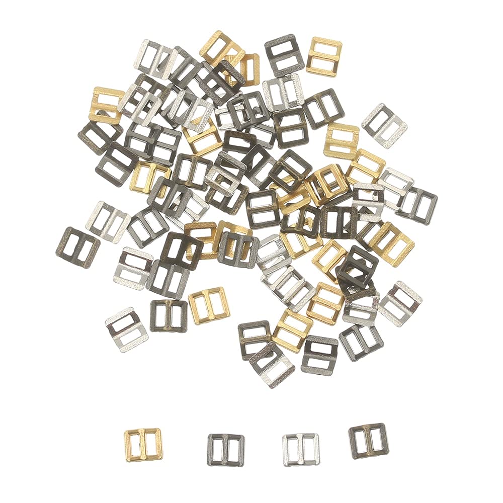 40 Mini Boucles En Alliage Pour Chaussures De Poupée - Multicolores - Accessoires Mercerie DIY, Réparation, Couture - 10
