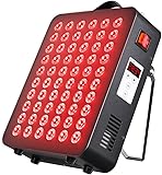 Rotlicht-Panel, 660 nm und Infrarot, 850 nm, Rotlichttherapie für Gelenk-, Muskel- und Hautschmerzen, Infrarotlampe für Gesichts- und Körperbehandlung zu Hause