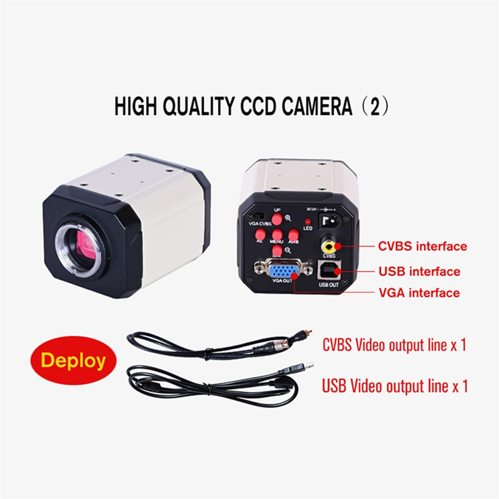 Mikroskop, ciągły zoom 3.5-90x Podwójny wysięgnik Stojak Większy Zakres Trinocular Stereo Kamera HD USB 8-calowy wyświetlacz LCD(Package 1)