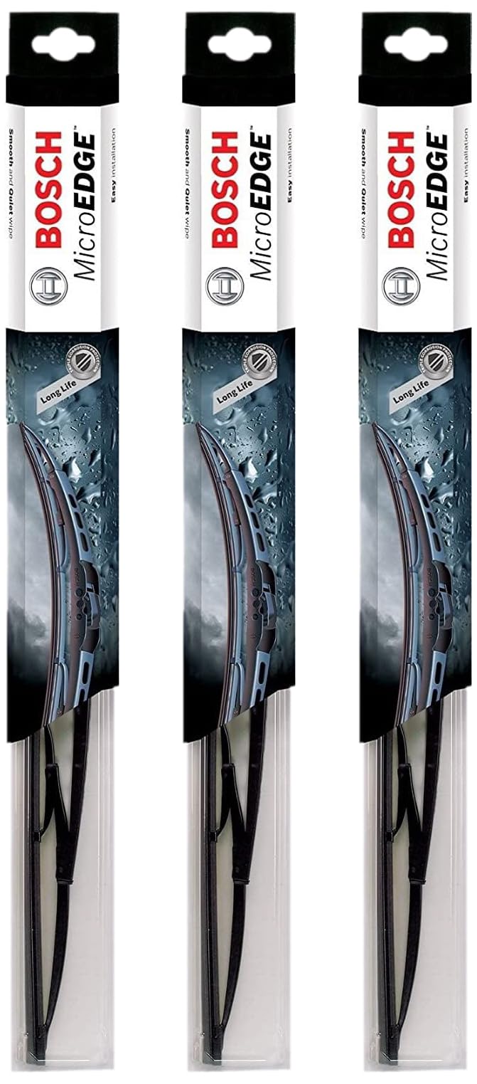 BOSCH 40724 MicroEdge Conventional Wiper Blade; 24" - Single (Pack of 3)