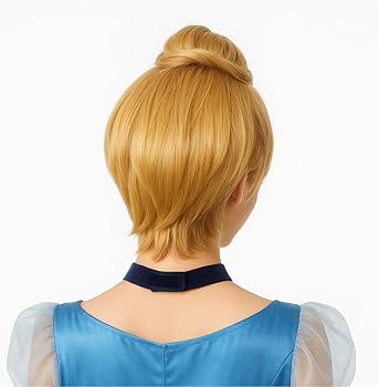 Amazon.co.jp: monoii シンデレラ ウィッグ コスプレ ハロウィン