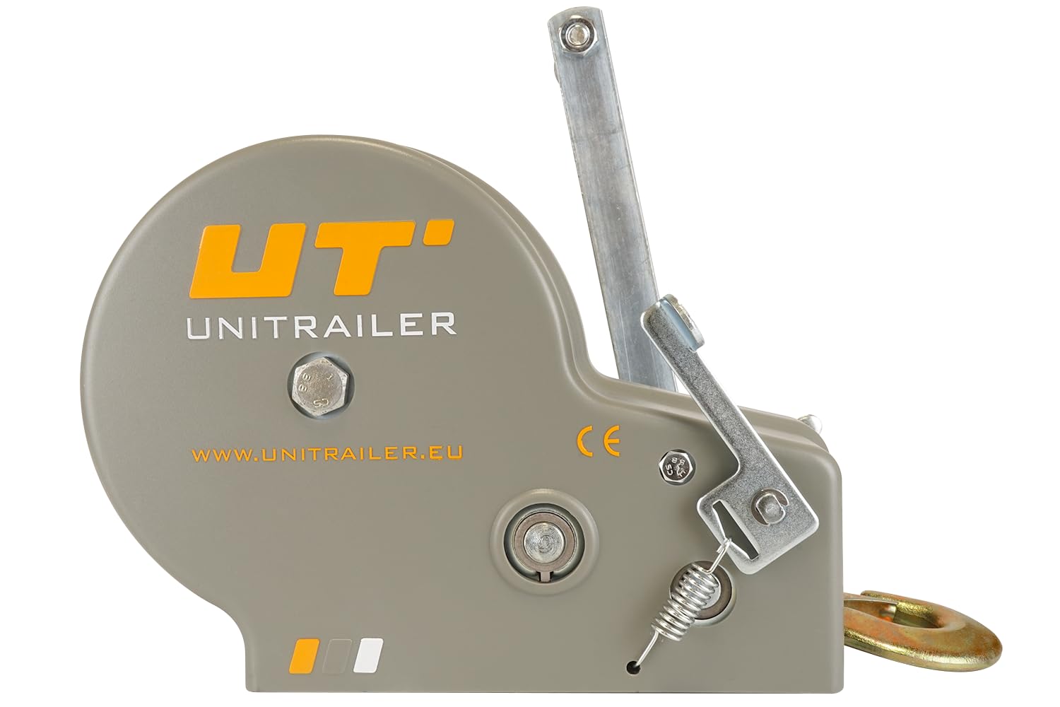 UNITRAILER Kurbelwinde mit Riemen | 1135kg Tragkraft