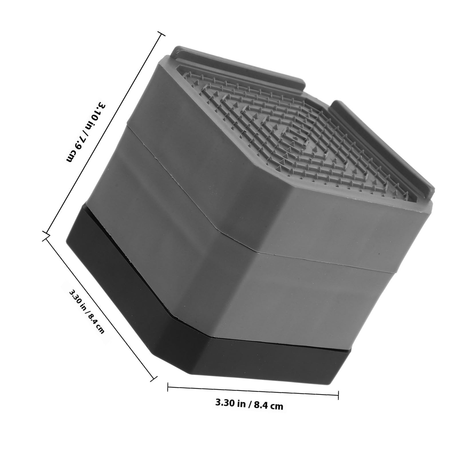 COHEALI 6 Piezas Almohadillas de Plástico Antideslizantes para Patas de Lavadora y Secadora Absorción de Impactos para Muebles y Electrodomésticos Hogar