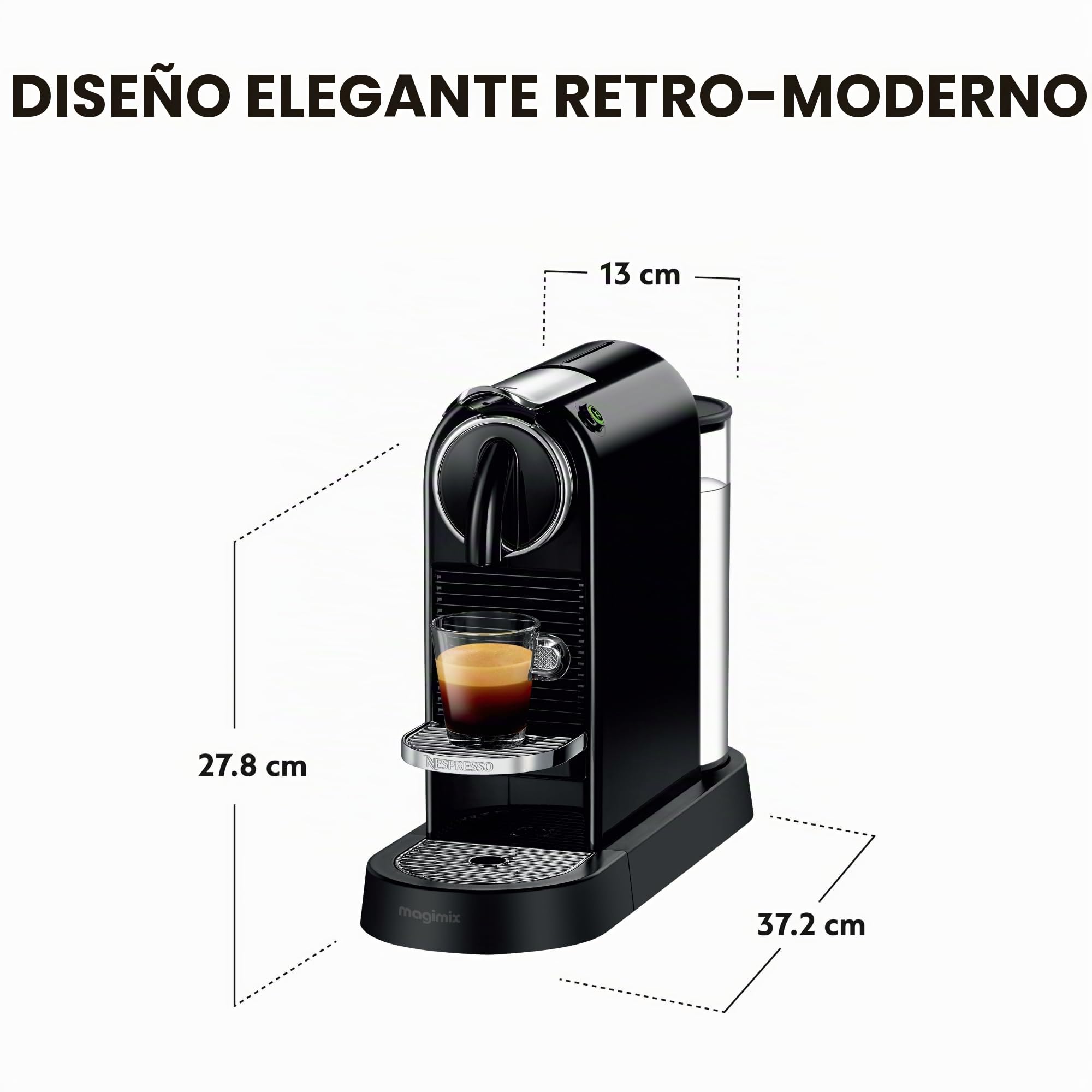 Magimix Nespresso CitiZ M196 Zwart