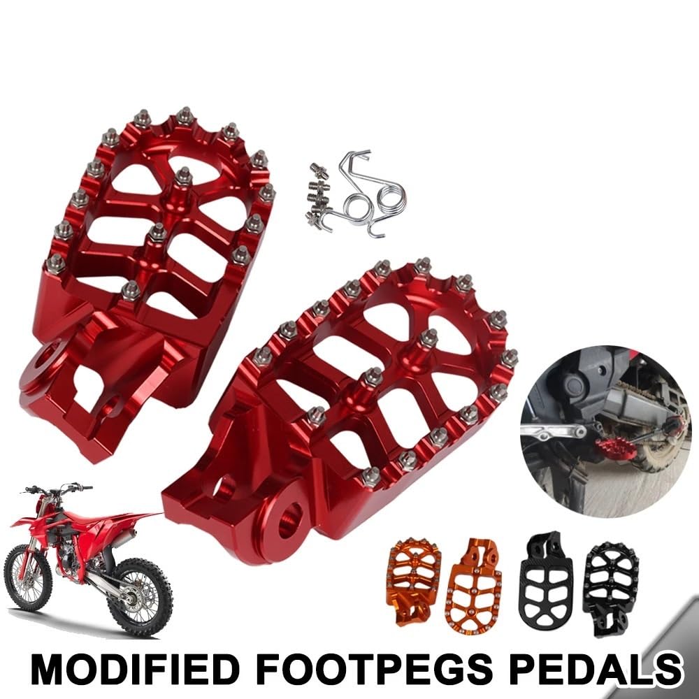 Fußrasten Für GasGas Motorräder - Alu-Pedale Für EC/MC/EX Modelle 2021-2023