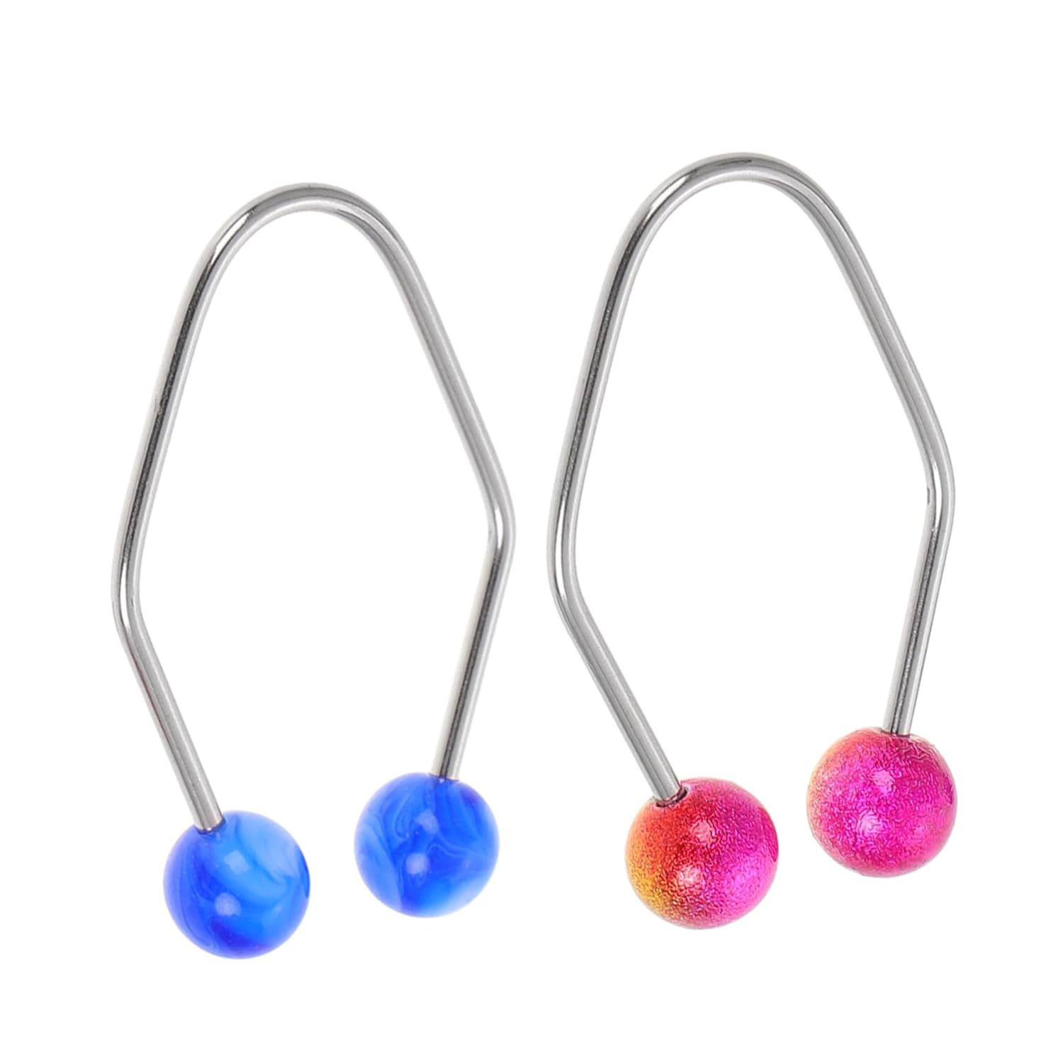 2Pcs Dual Dimple Trainer for Cheeks Facial Exerciser Wear Smile Dimple Maker for Balanced Natural Portable Facial Care Tool