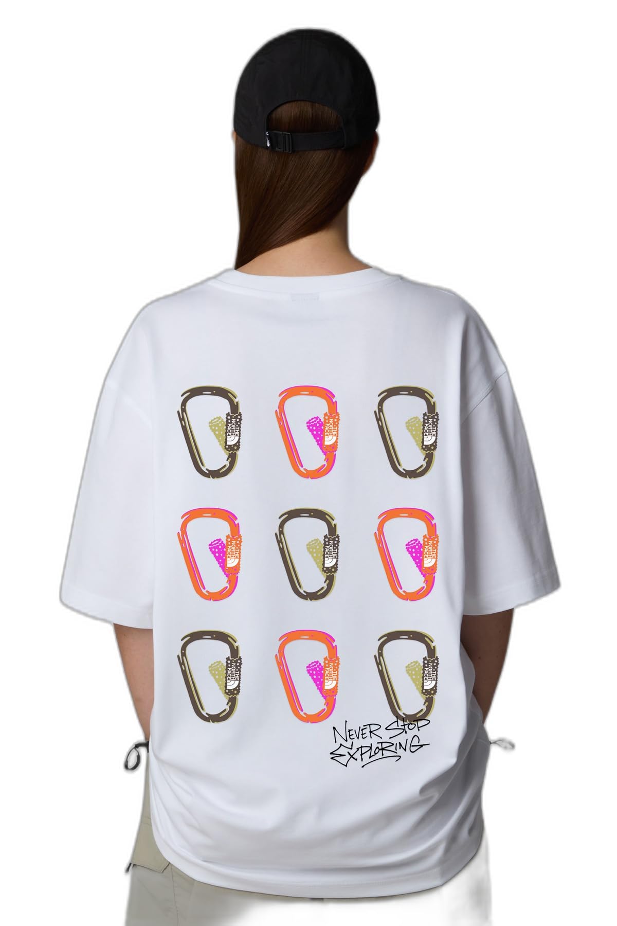The North Face U SS NSE Oversized Tee T-Shirt Unisex - Adulto (Pacco da 1)