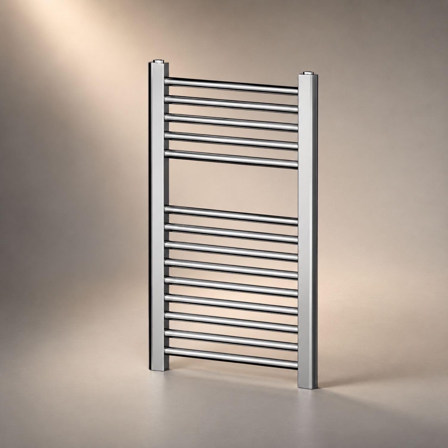 OGOMONDO Termoarredo Bagno Scaldasalviette Acciaio Radiatore Calorifero Termosifone Cromo Cromato