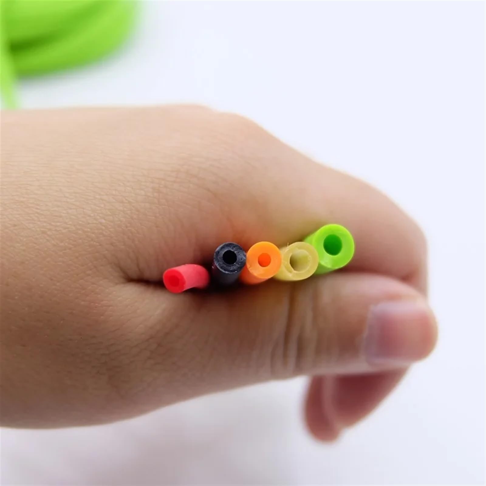 Wąż paliwowy, Wąż paliwowy z gumy lateksowej, wielokolorowy(Red,5M ID1.8MM X OD4.2MM)