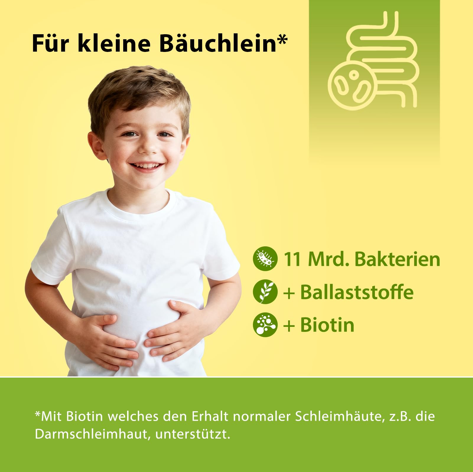 inne Mikrobiom Popokiwi Kau-Gelee - für Kinder - Darmbakterien & Darmflora Kinder zum Darmaufbau - Verdauungshelfer mit Milchsäurebakterien, Biotin & Ballaststoffen - Kiwi - 30 Stk