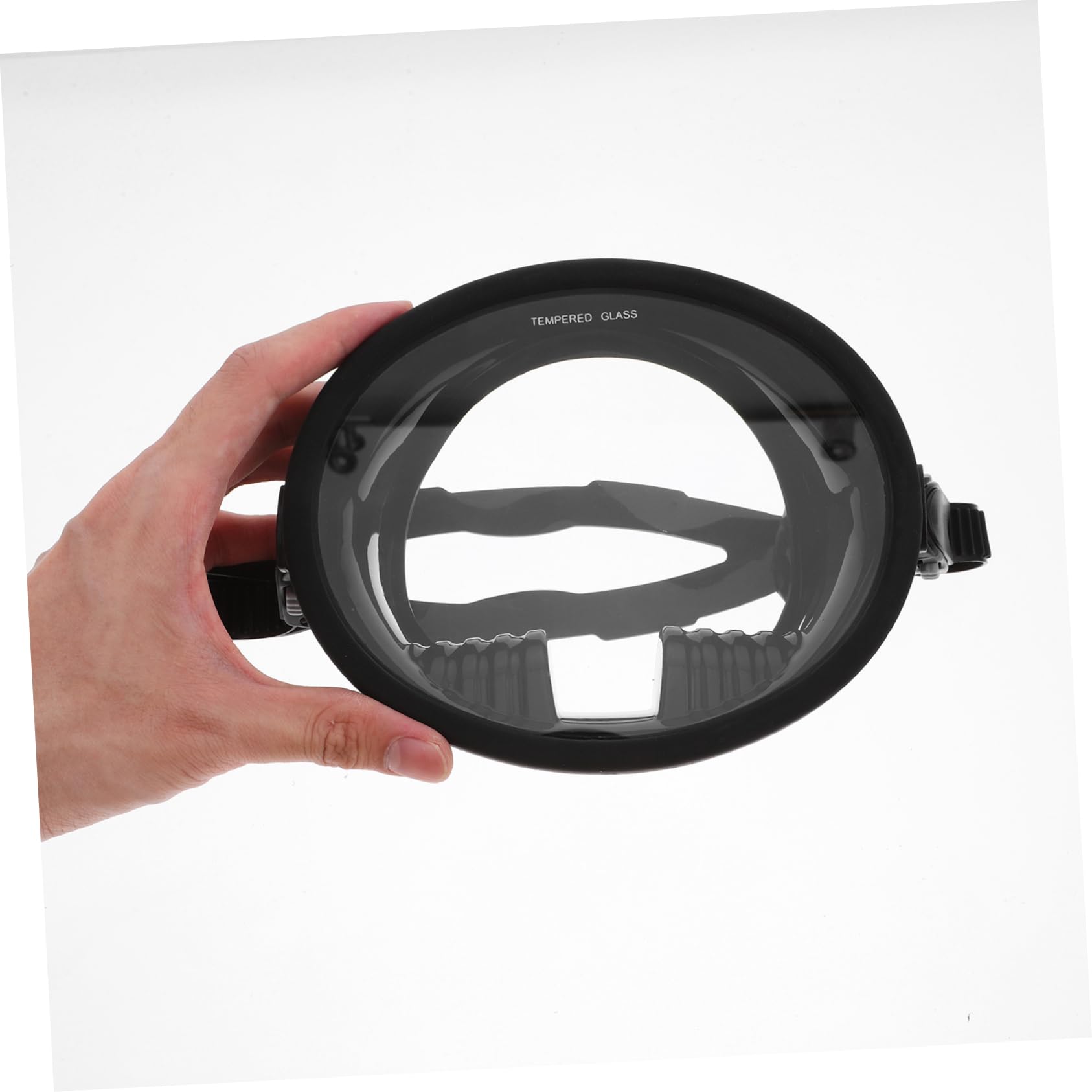 Anneome Gafas de Buceo Antivaho de Visión Amplia Máscara de Buceo de Silicona y Vidrio Templado Cómoda y Estanca para Natación