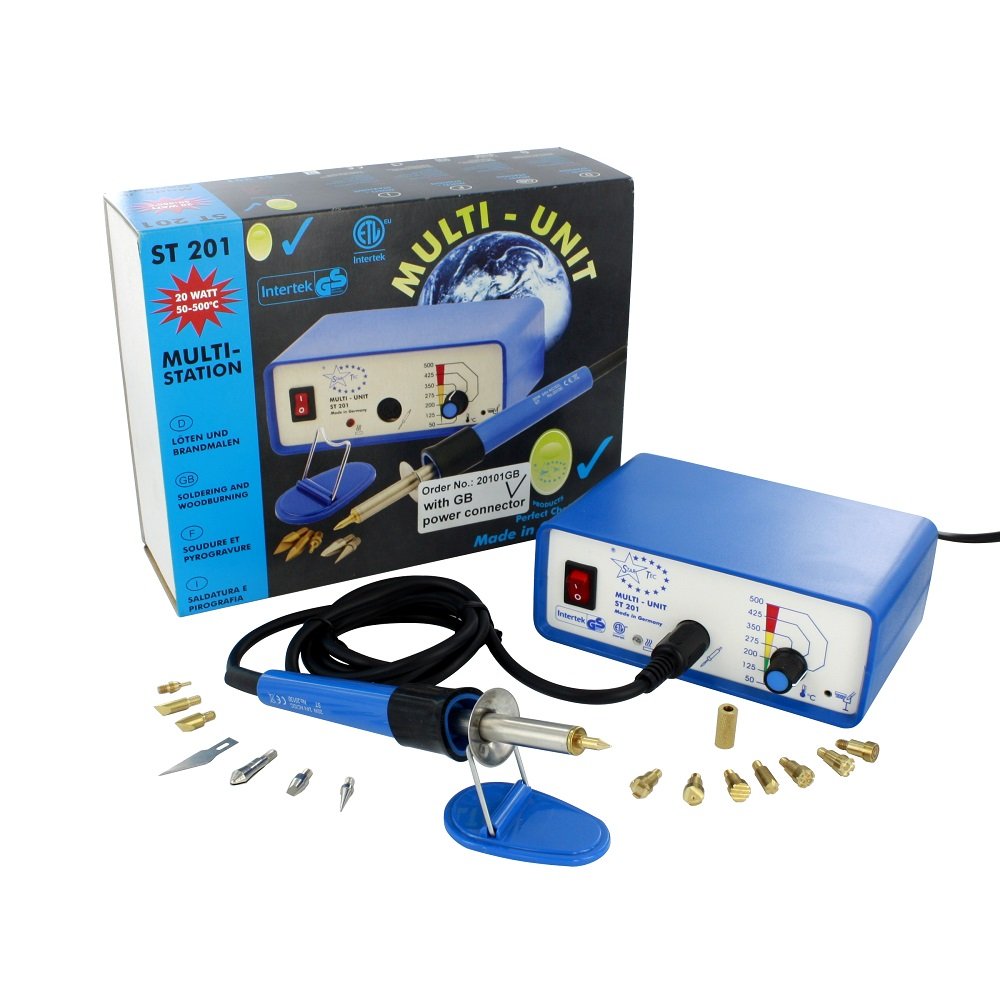 Soldercraft Blue Pyrography Plus Multifunction Unit,