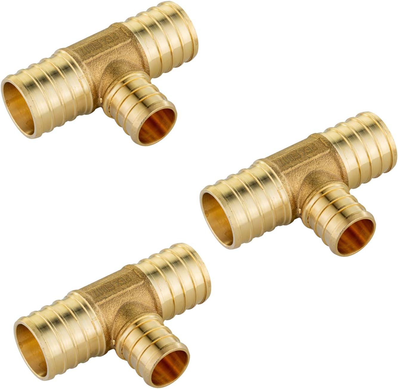 Lot De 4 Raccords Réducteurs Laiton 1" à 3/4" - Pour Tuyauterie, Plomberie - Filetage Intérieur/extérieur - Étanchéité Renforcée