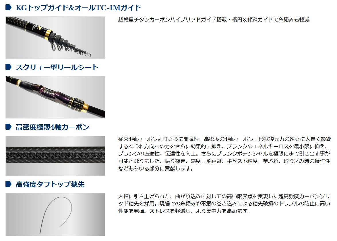 Amazon | 宇崎日新 ゼロサム (ZEROSUM X4) 無極 5.15m 1.75号-5155
