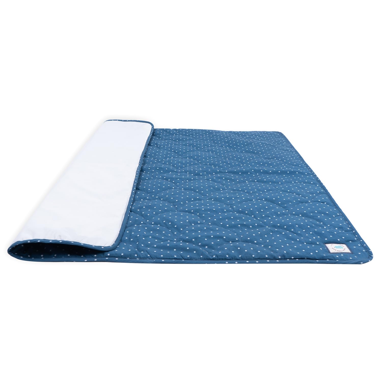 TIDY SLEEP Waterproof Baby Messy Mat | Multipurpose Splash Mat for Under High Chair, Art & Craft, Feeding, Playtime | Anti-Slip, Easy Clean, Foldable | 95x95 cm | Galaxy Star-image-23