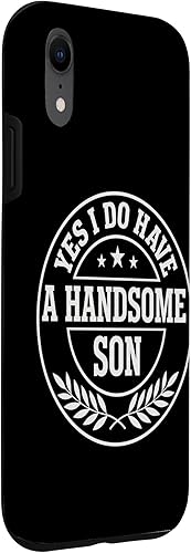 Miniatura 3 de Loving Parent Yes I Have A Handsome Son Emblem Case for iPhone XR