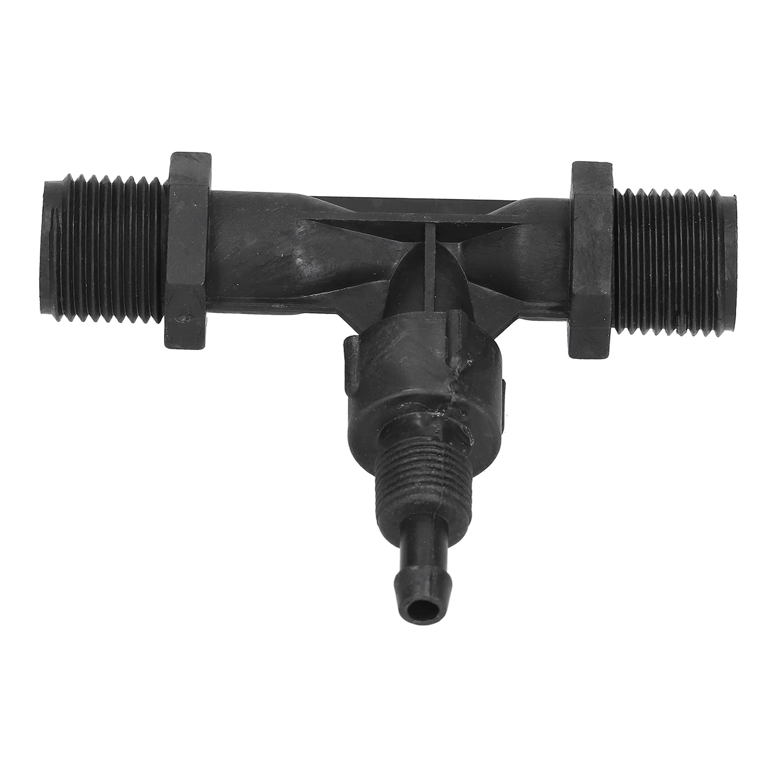 Fyearfly Connecteur de tube Venturi de 1,27 cm, injecteur de mélange de gaz liquide PVDF pour générateur d'ozone agricole et mélangeur d'engrais Venturi G1/2"