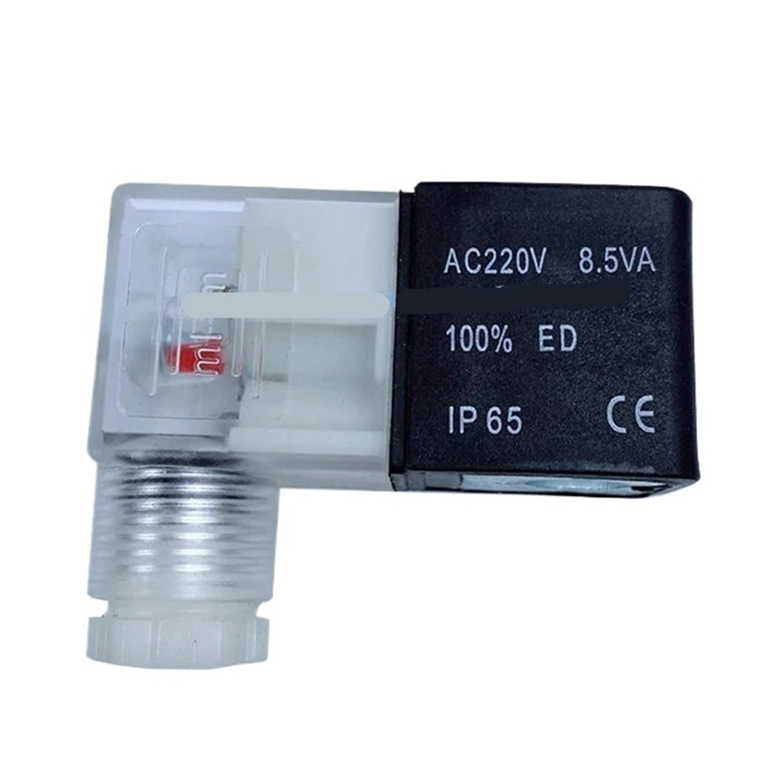 TYHUJKKL 4V210 DC12V DC24V AC24V AC110V AC220V Lnner Hole 10mm, Height 30mm Solenoid Valve Coil(AC220V)