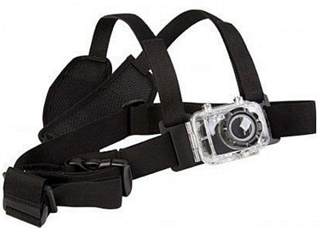 AEE Regulowany uchwyt na pasek piersiowy kompatybilny z kamerami sportowymi AEE MagiCam i GoPro Hero 1/2/3/3+ - czarny