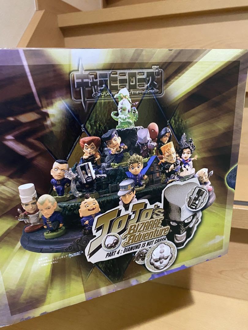 ジョジョの奇妙な冒険　キャラヒーローズ　　第4部　専用ディスプレイ台座　① Amazon.co.jp: ときめきドットコム キャラヒーローズ ジョジョの奇妙な