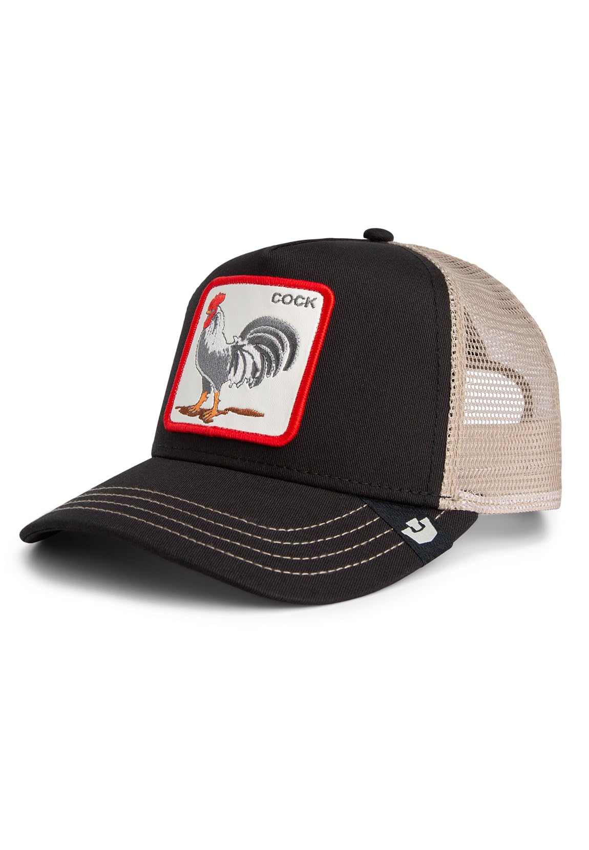 Goorin Bros. Gorra con diseño de gallo Void en negro, talla única