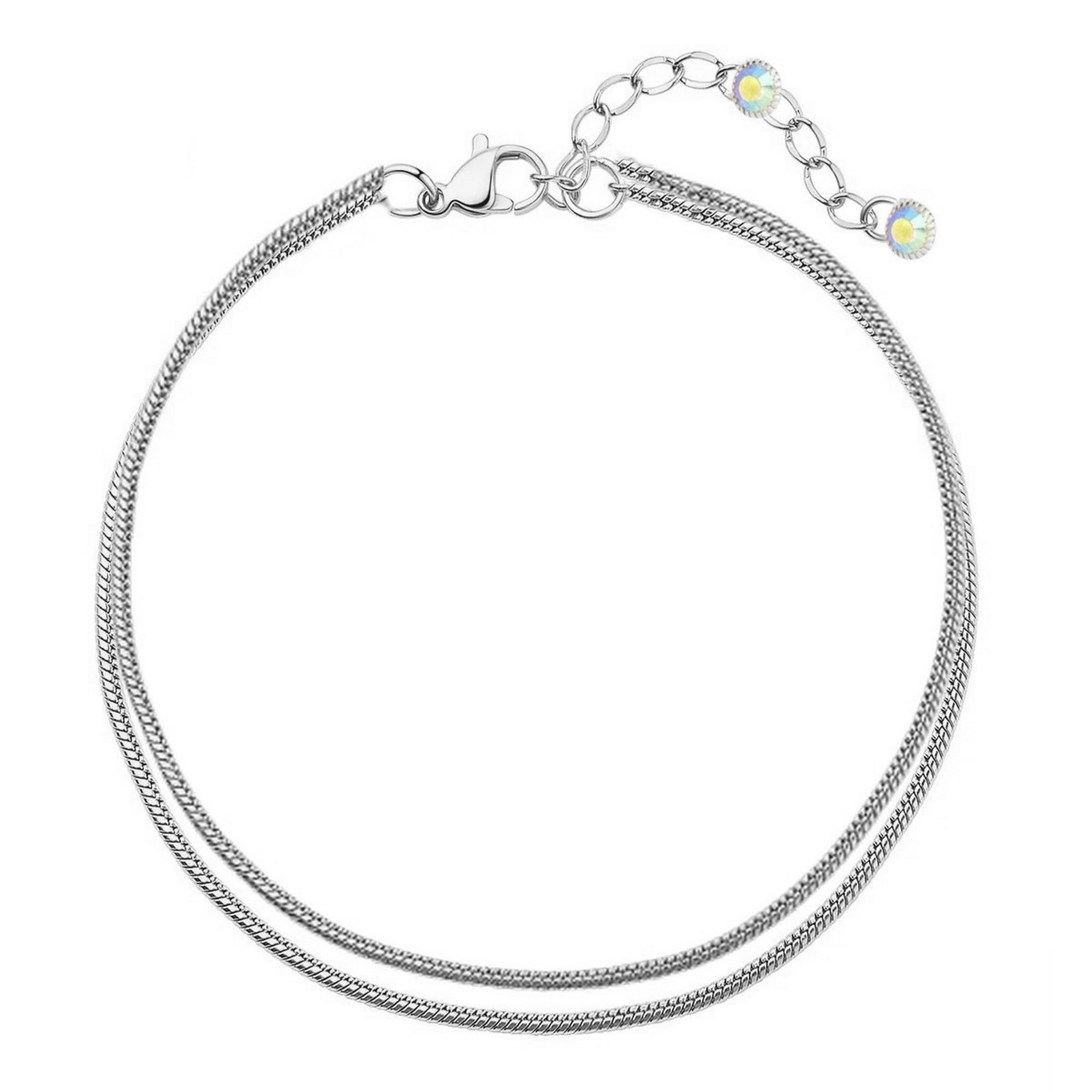 See full amazon price history chart for VAMA FASHIONS Adjustable Silver Plated Double Layered Snake Chain Ankle Anklet Toes Foot Chains Leg Jewelry Anklets For Girls Women VAMA FASHIONS Adjustable Silver Plated Double Layered Snake Chain Ankle Anklet Toes Foot Chains Leg Jewelry Anklets For Girls Women (B0DDJ9QNQQ) Amazon Price History, Amazon Price Tracker