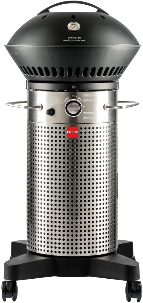 Fuego F21S-EU 54 x 54 x 117 cm 2016 Model Stainless Steel Fuego Element Gas Grill BBQ Barbecue