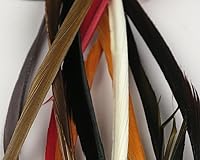 Vista 9 de Hareline Fly Tying Stripped Goose Biots – Natural Goose Biots for Fly Tying Nymph Bodies, Tails & Wings
