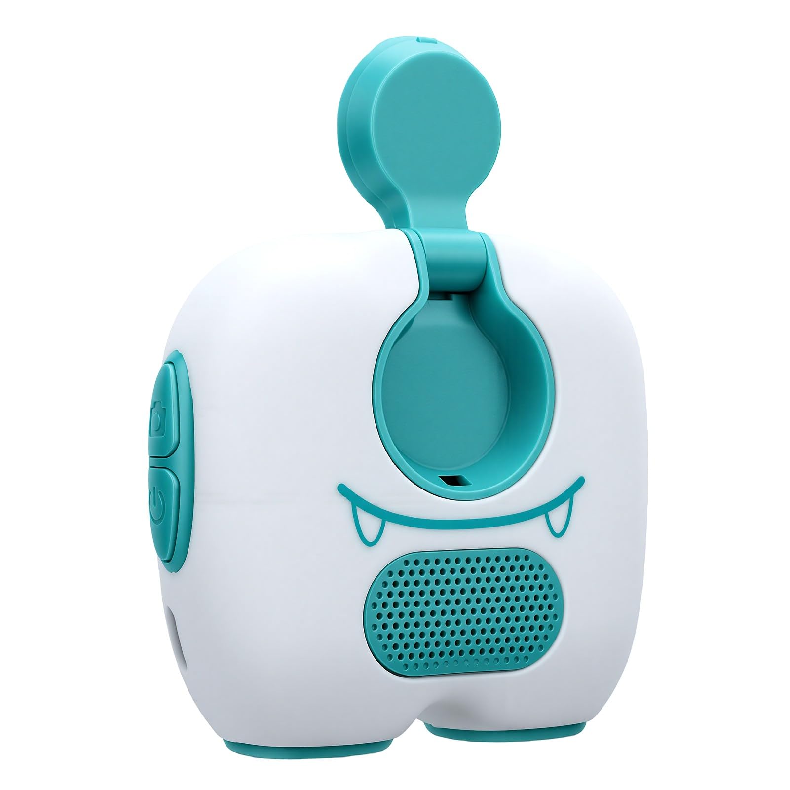 Fockety Robot con IA, Robot Interactivo con 40 Tonos de Voz y batería de 1500 mAh, 8 x 7 x 3,8 cm. Mascota electrónica Recargable de Escritorio, Asistente de Aprendizaje para niños