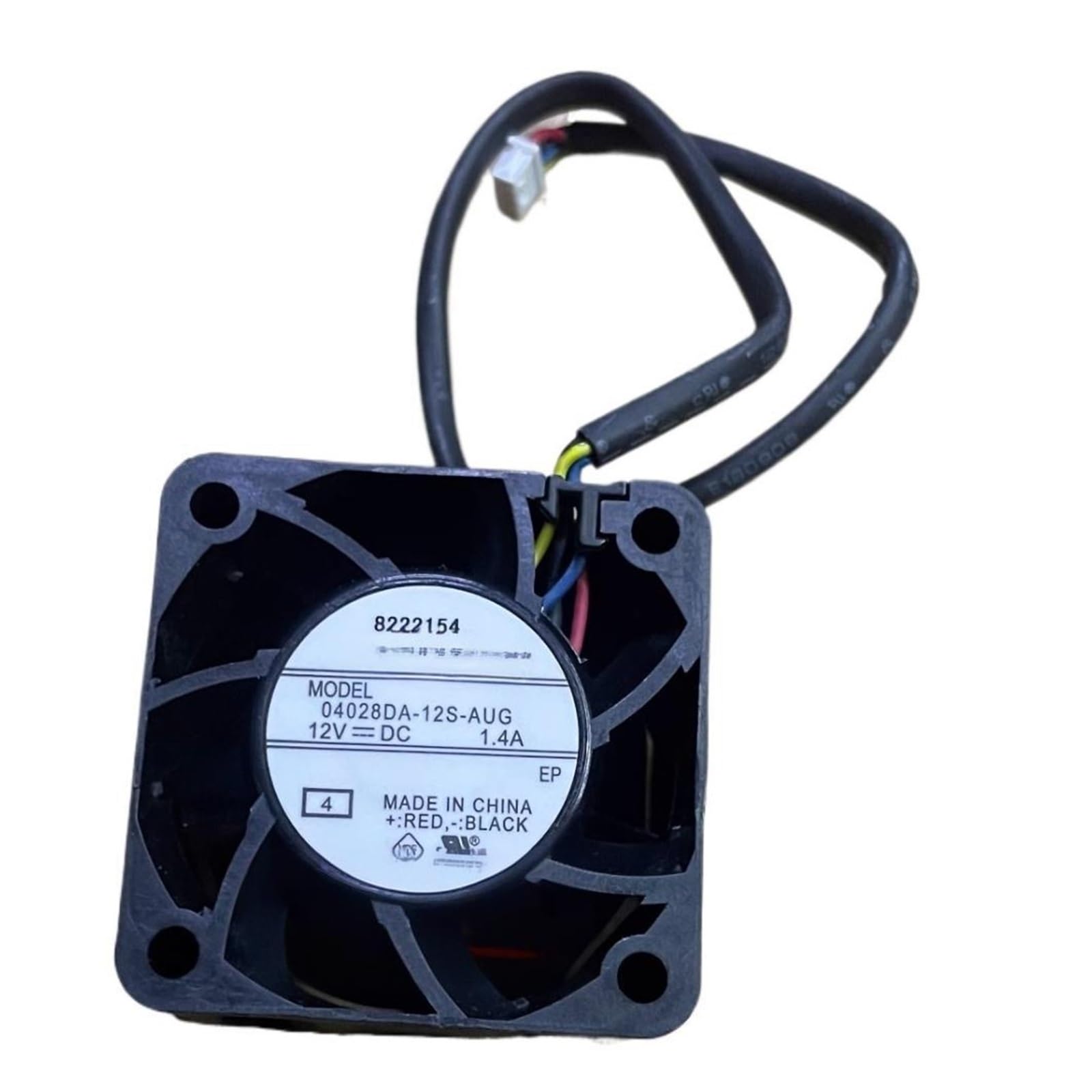 YMUGUEGH 04028DA-12S-AUG 4028 12V 1.4A four wire cooling fan