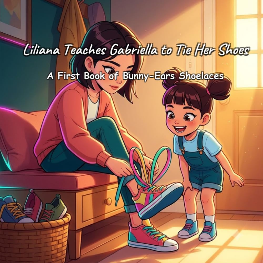 Liliana Teaches Gabriella to Tie Her Shoes: A First Book of Bunny-Ears Shoelaces