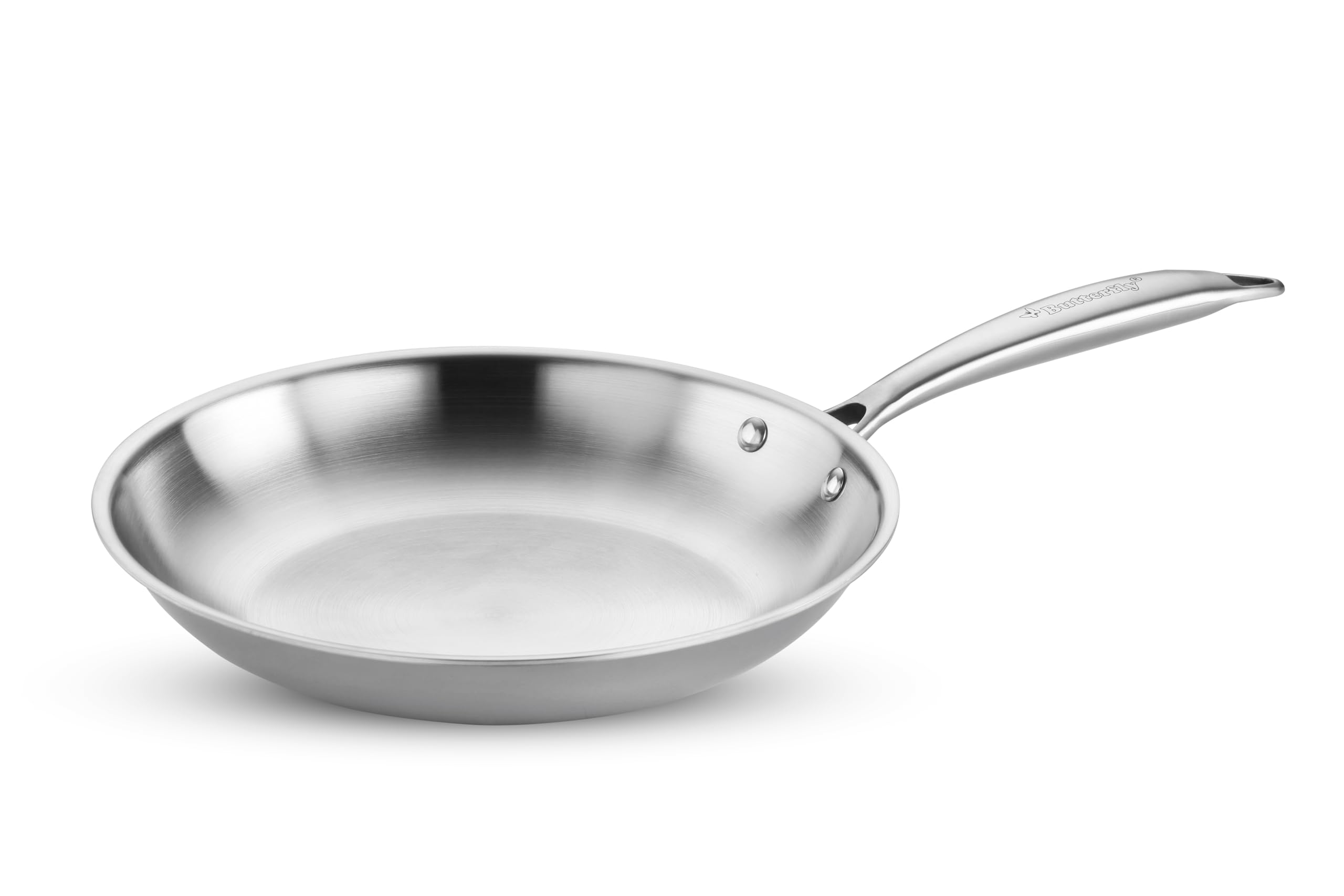 Butterfly Tez Triply Fry/Saute Pan | 24 cm | 1.5 Litre | Even Heat Dis