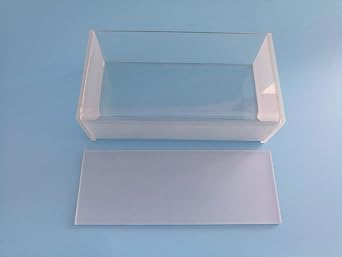TAF1010 TLC Developing Tank with Lid Flat Bottom LxH: 10 x 10cm TLC Developing Chamber