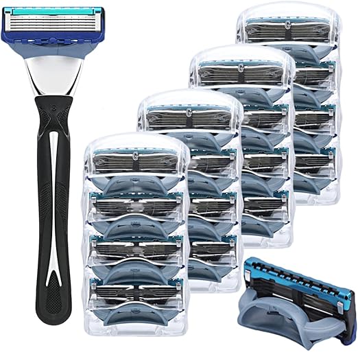Razor Blades, 16 PCS Manual Razor Blade, Razor Blade Refills, Men's