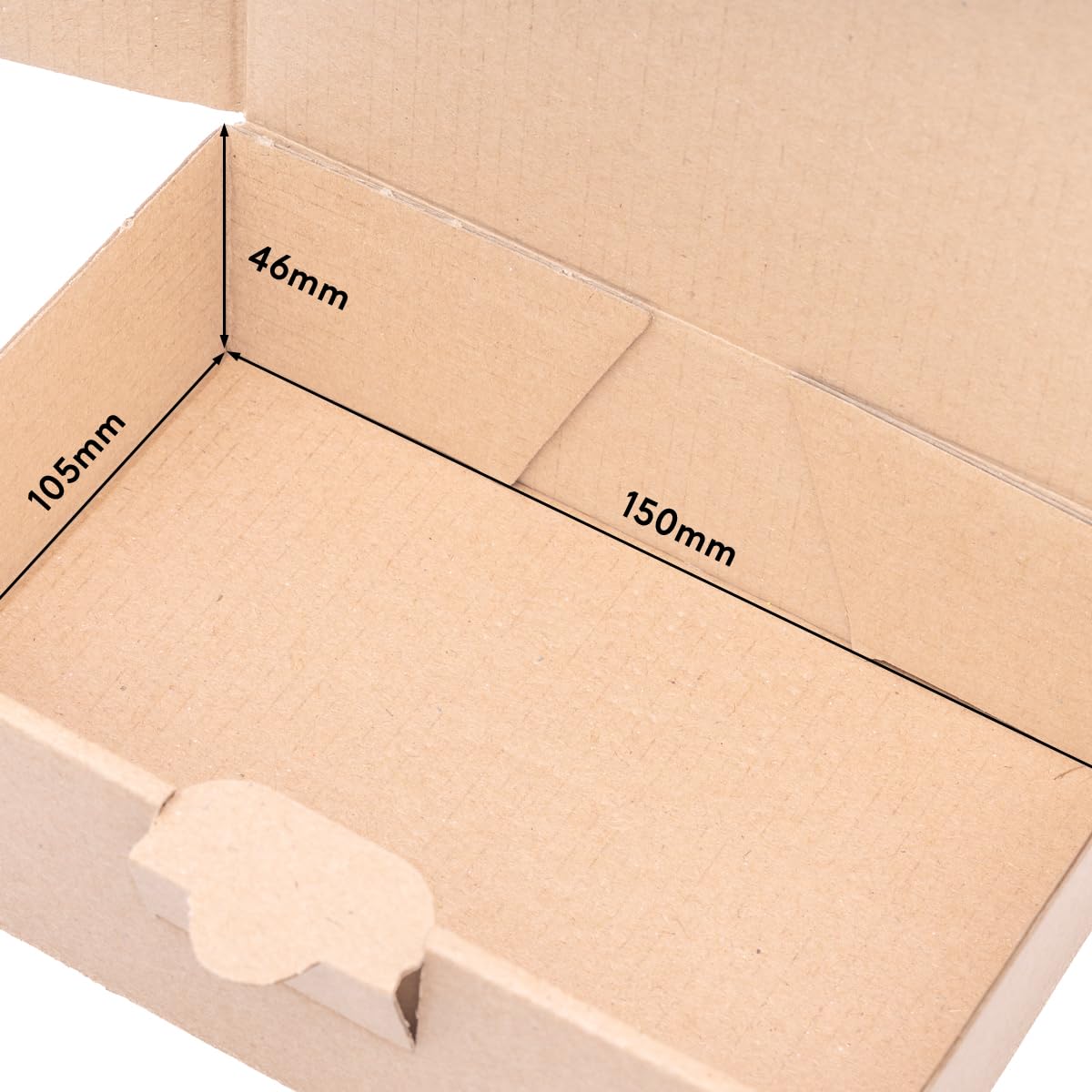 Boîte Postale Carton 16 x 11 x 5 cm Marron 25 Pièces