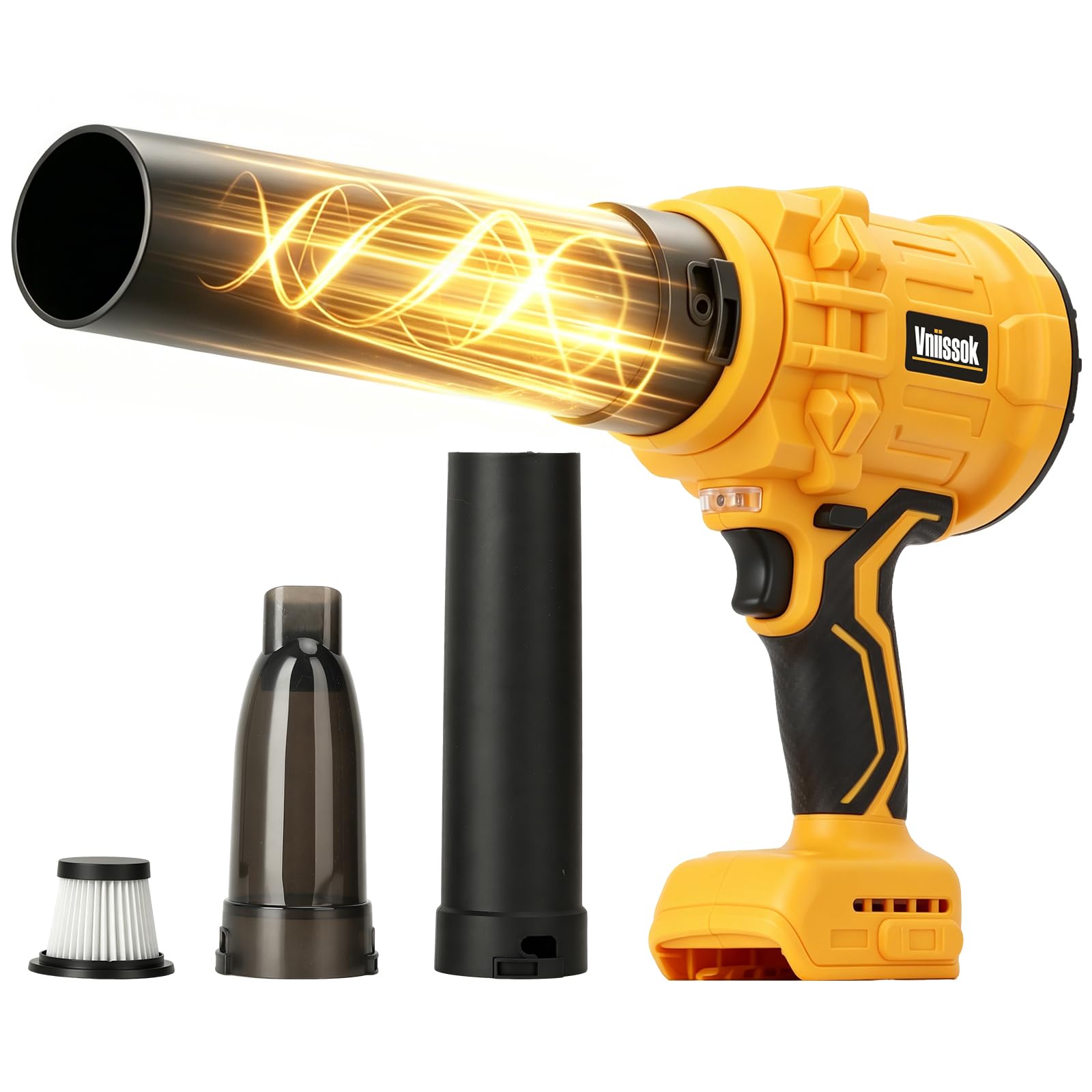 Photo 1 of Vniissok Cordless Leaf Blower & Vacuum for DeWalt 20V Batteries