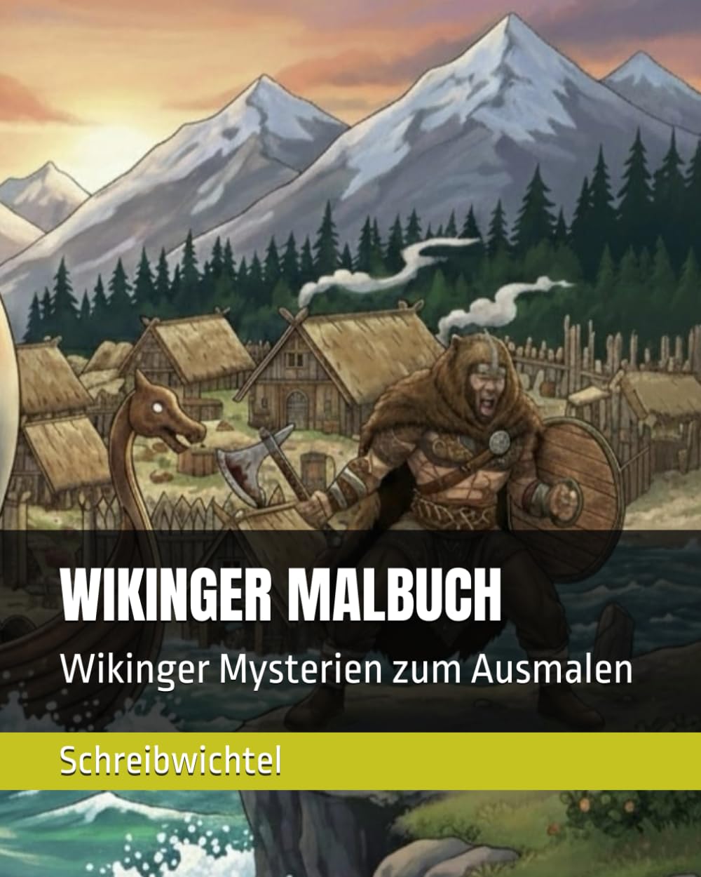 Wikinger Abenteuer: Malbuch