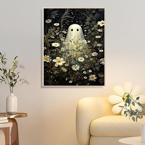 Miniatura 2 de SOTYIOO Kits de pintura de diamantes de Navidad para adultos. Arte de diamantes de taladro completo, arte de gemas redondas, puntos de diamante 5D,