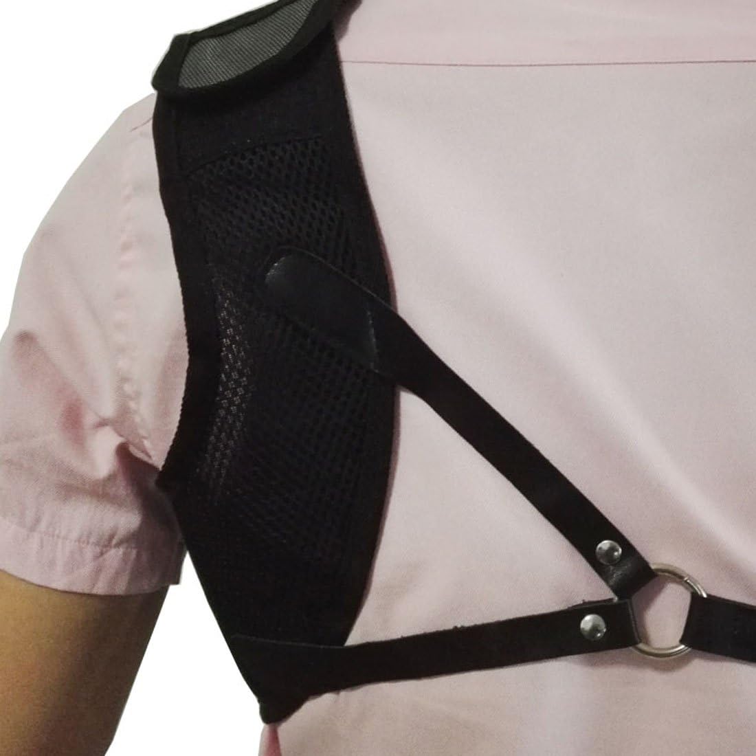 SHARROW Archery Chest Protector Guard Nylon Shooting Hunting Chest Guard 1 Piece for Left Side and Right Hand