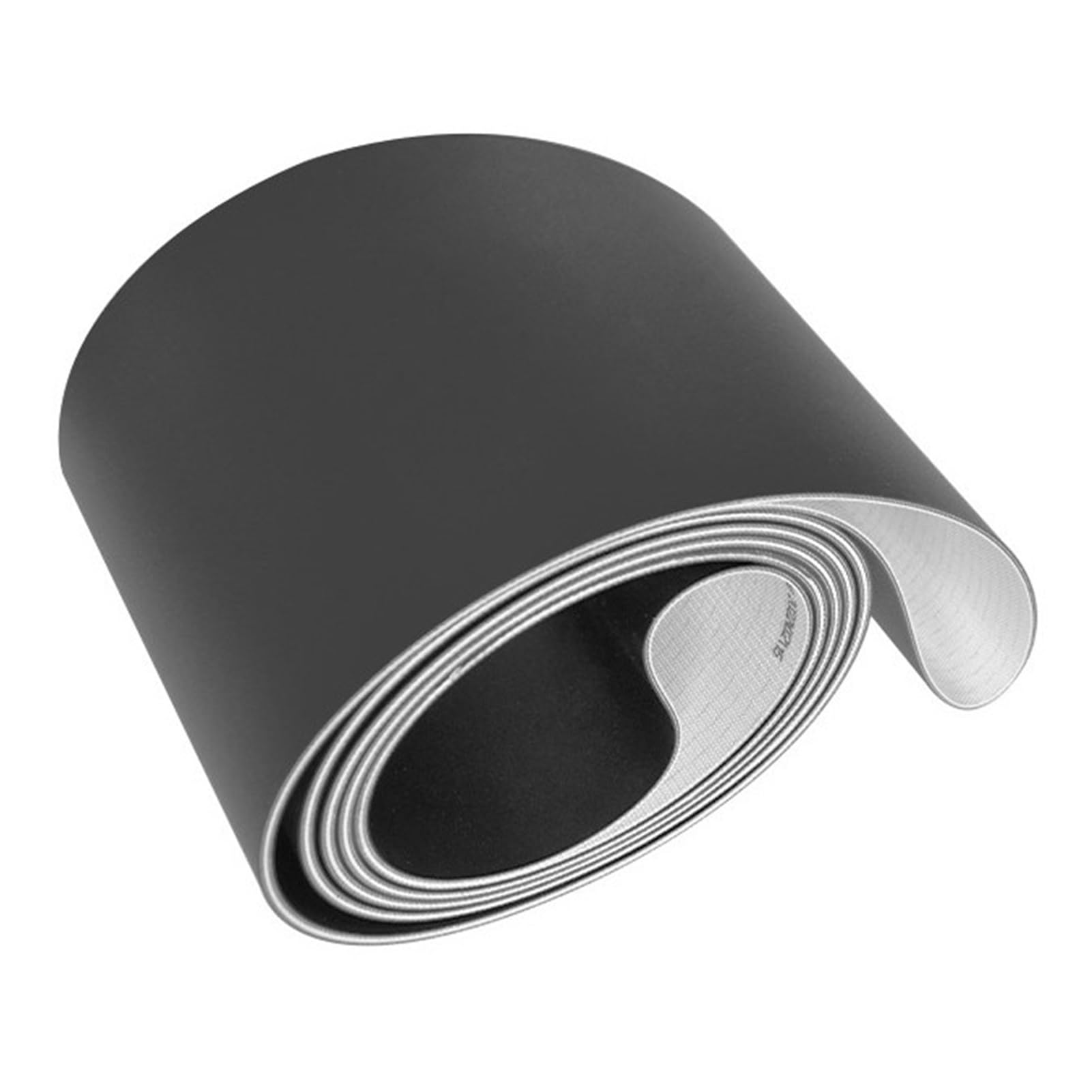 Nastro trasportatore in PVC spesso m 100500 cm di ricambio per tamburo di trasmissione resistente all'usura per linea di prodotti Ope rotolo di lamiera piatta nero (40 x 150 cm)