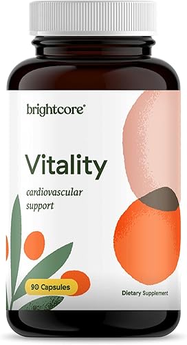 Brightcore Nutrition Vitality Capsules, Ricas en Magnesio y CoQ10, 90 Cápsulas