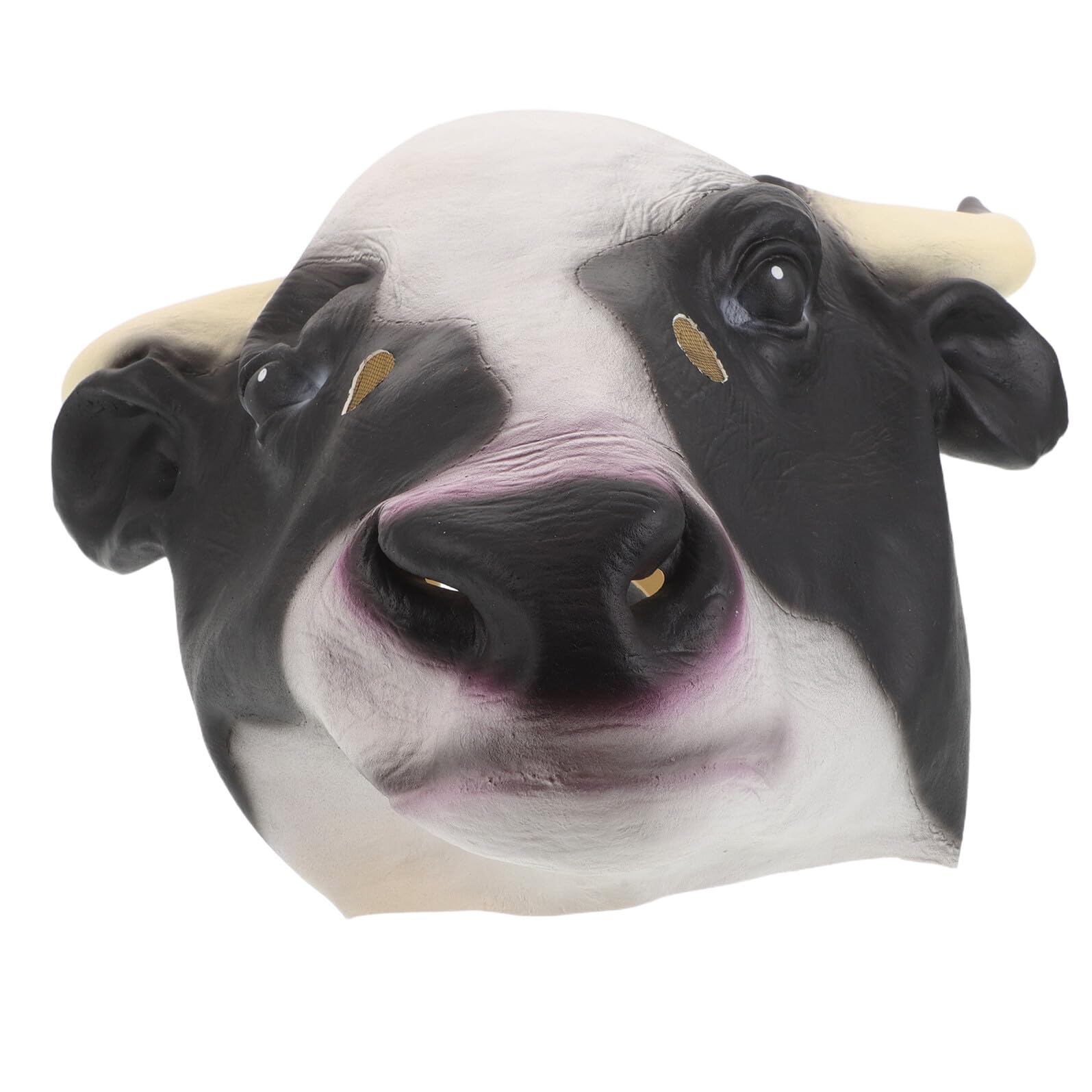 Masque vache réaliste latex Hemobllo avec structure légère et portable - 8