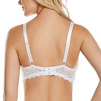 Amazon.co.jp: 女性ブラフレンチスタイルブラ、ディープVレース