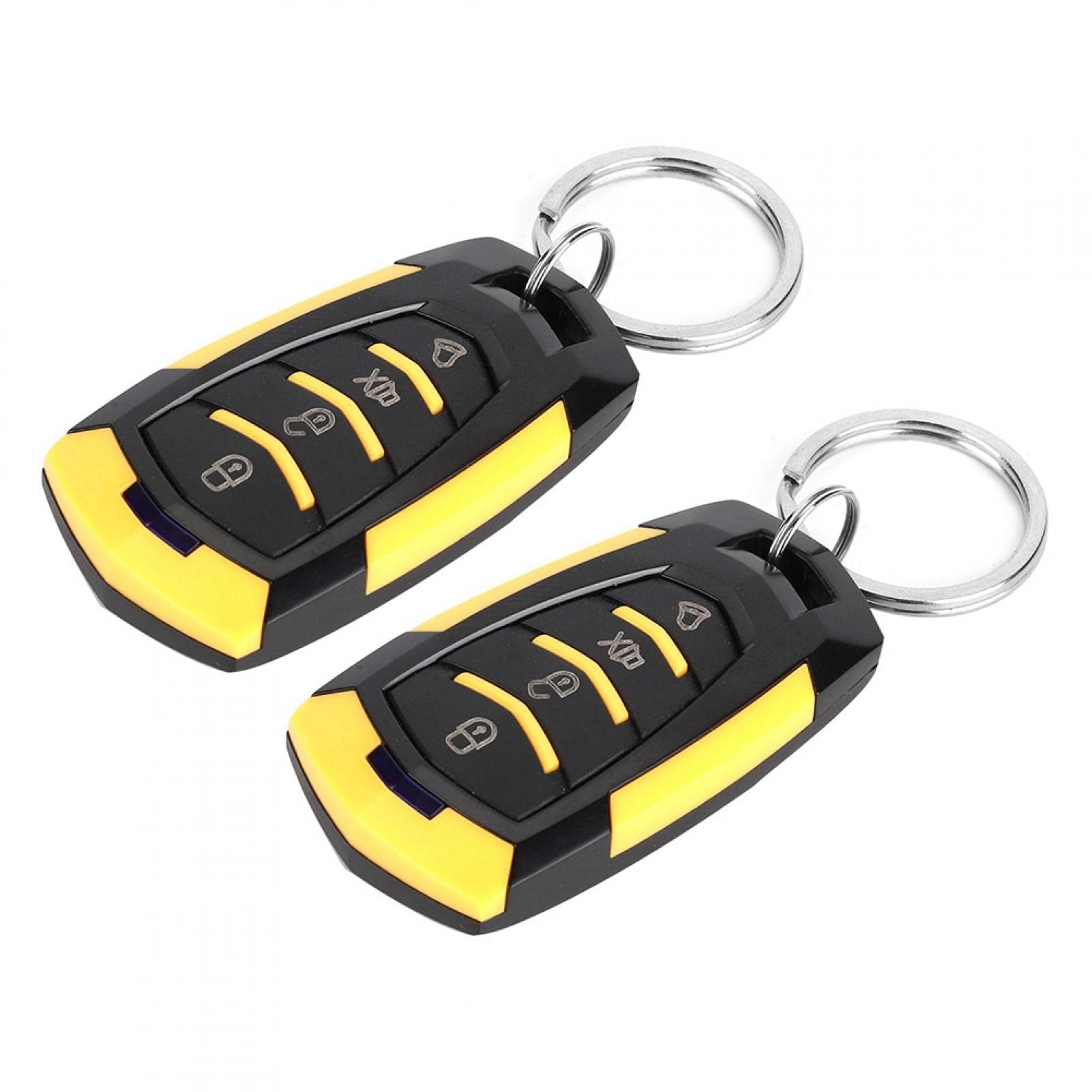 Cerradura Central sin Llave, Alarma de Coche Universal Sistema de Entrada sin Llave Kit de Cierre Centralizado con Control Remoto