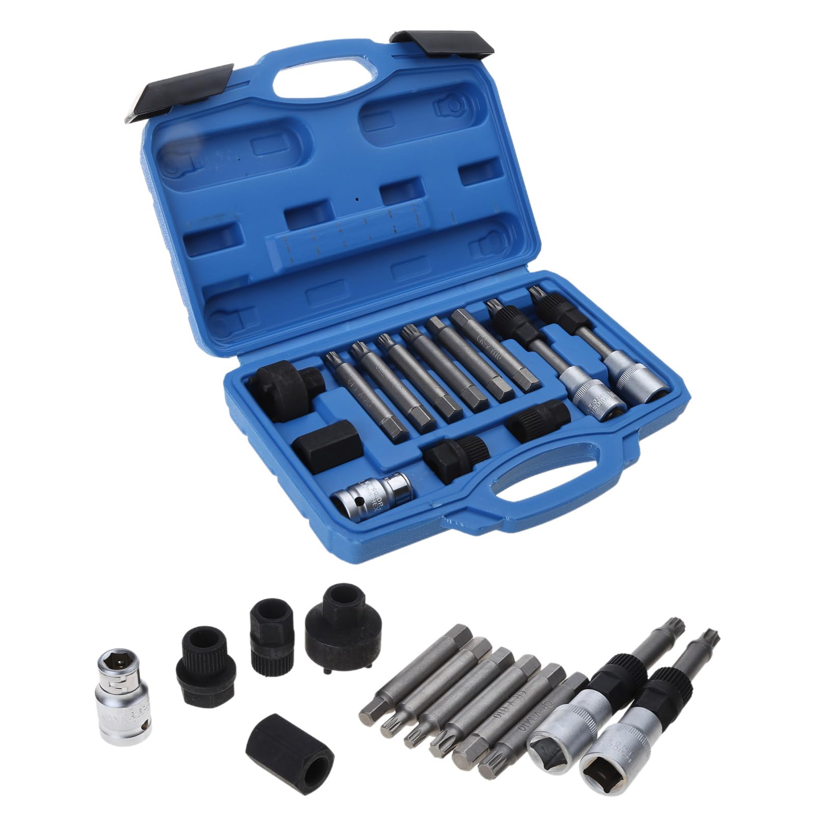 HUIFACAI Alternator Pulley Tool Kit Alternator Pulley Removal Tool Metal Alloy for Fo-rd Alternator Pulley Removal Tool