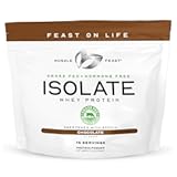 Grass-Fed Whey Protein Isolate, All Natural Hormone Free Pasture Raised, Whey Isolate Protein Powder for Men and Women, Clean, Gluten-Free, Delicious Isolate Protein - Chocolate, 5lb