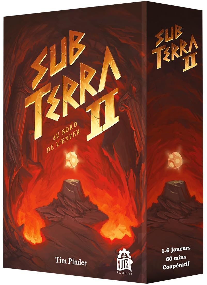 Lot Jeu Sub Terra II Version Française De 1 à 7 Joueurs À Partir de 14 Ans + 1 Décapsuleur Blumie
