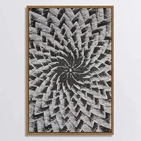 SIGNWIN Canvas Wall Art Black and White Flowers Canvas Prints Home Artwork Decoration for Living Room,Bedroom - 16