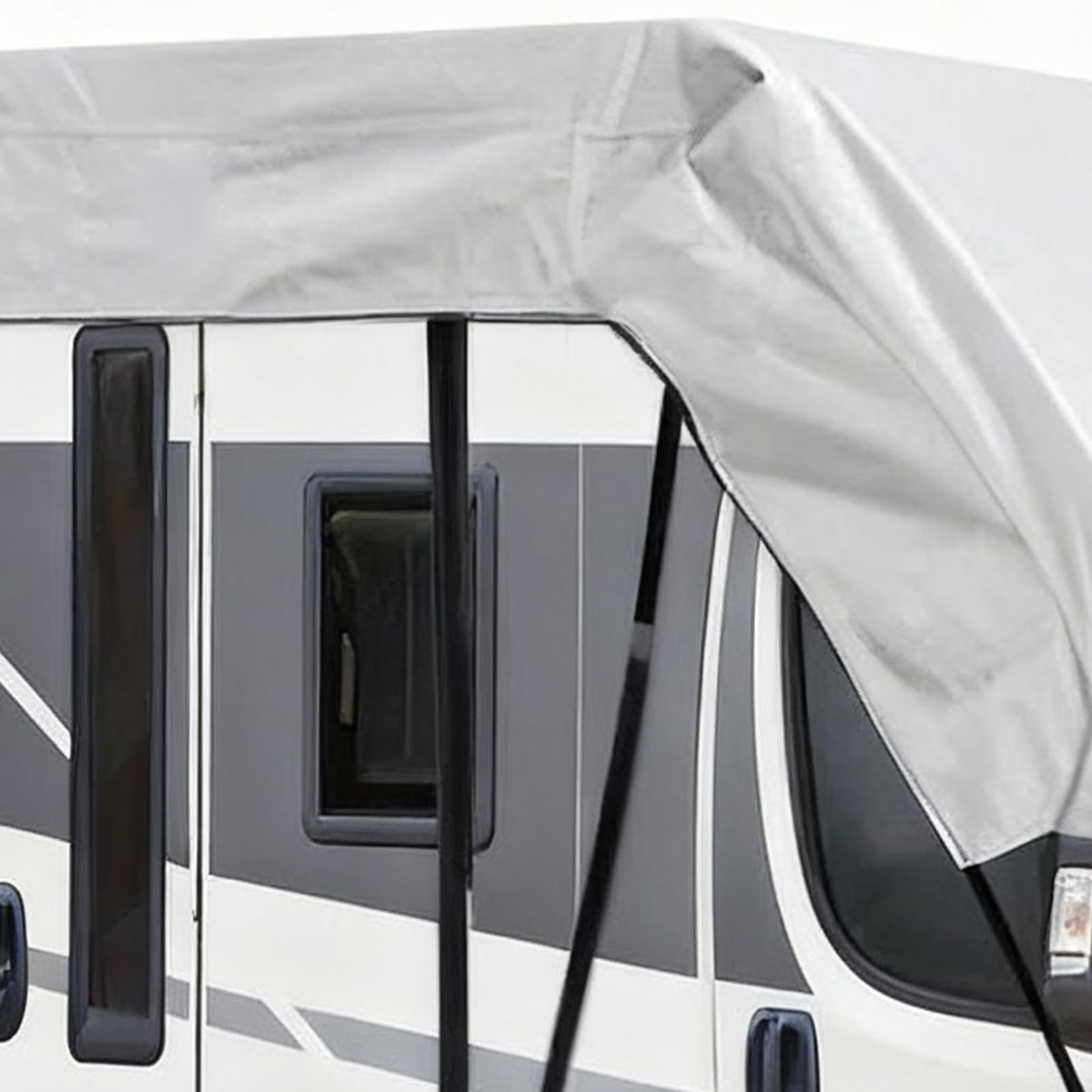 Wohnmobil Abdeckung UV Schutz Schneesichere Abdeckplane | UV-Beständige Fahrzeug Sonnenschutzabdeckung Für Camping Outdoor Wüste Winter Campingplätze Auto Laster Anhänger