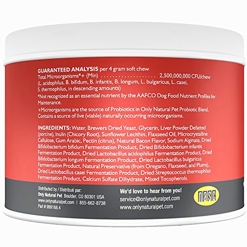 Buy Only Natural Pet Probiotic Dog & Cat Supplement Digestive